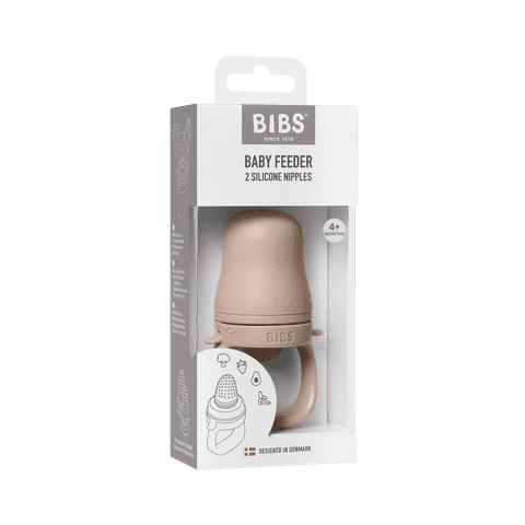 BIBS Baby tétine aux fruits Rosé dans son emballage d'origine avec deux embouts en silicone