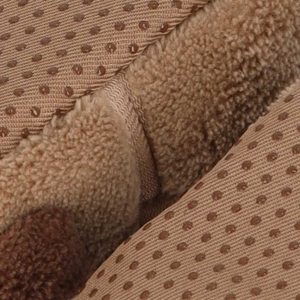 Unterseite der Babyschuhe Hund mit kleinen rutschhemmenden Noppen für zusätzlichen Halt