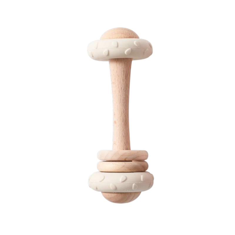 Greifling mit Beiss- und Drehfunktion Beige
