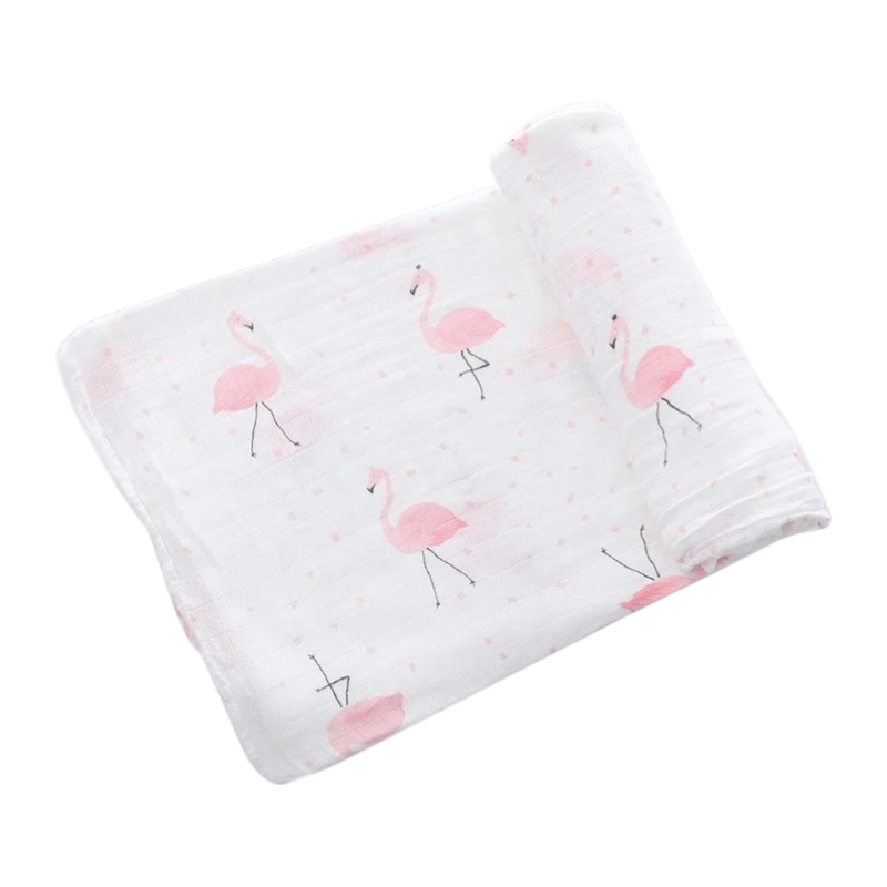 Écharpe multifonctionnelle XXL avec motif flamant rose