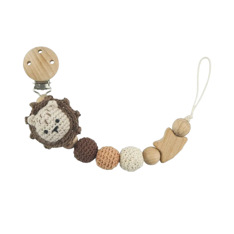 Schnullerkette Löwe