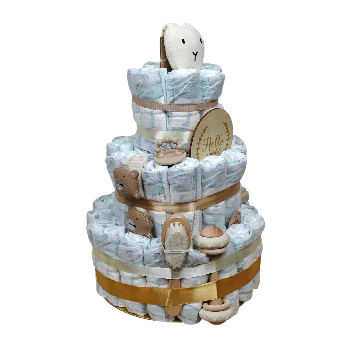 Windeltorte Schnuffel weiss