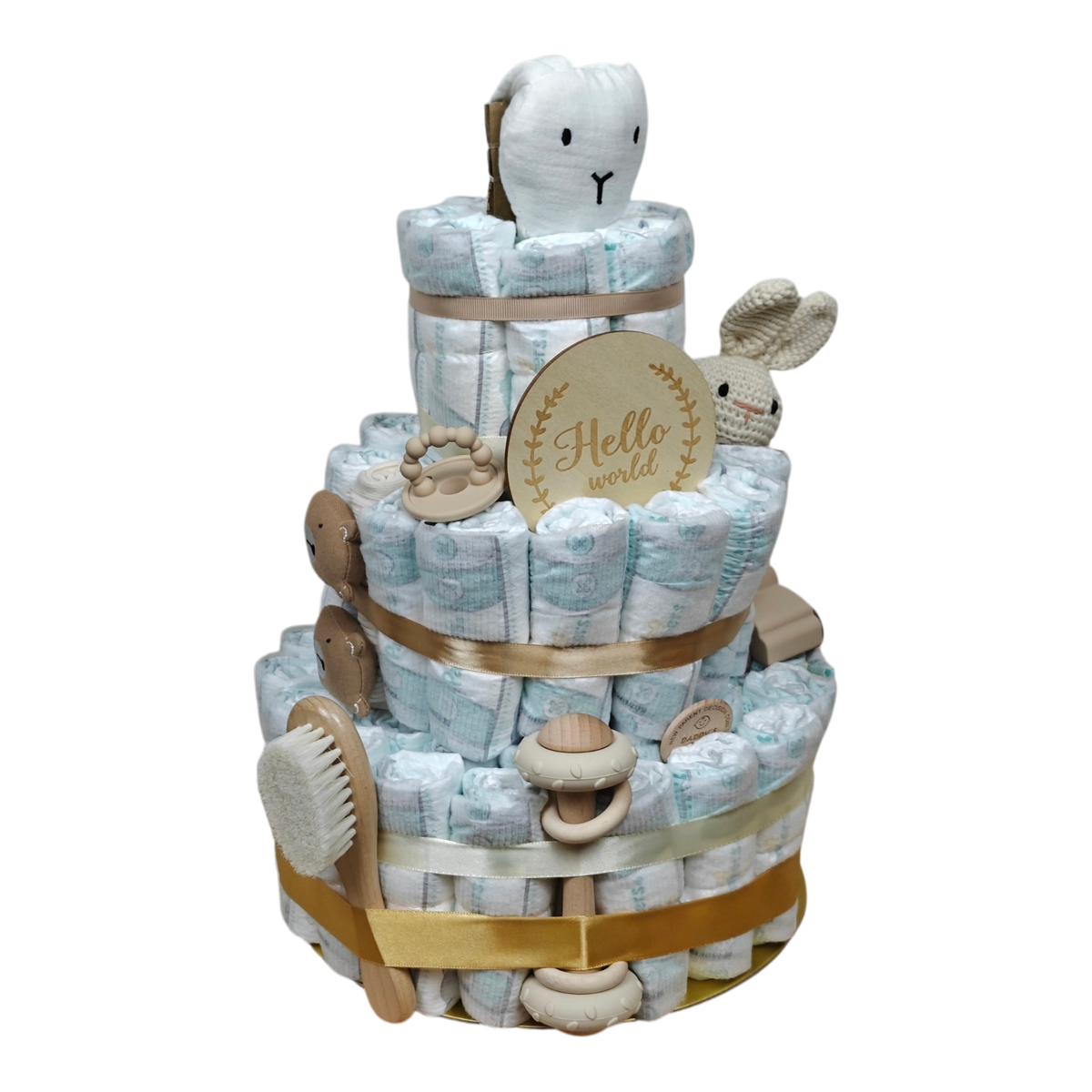 Gâteau de couches Schnuffel blanc