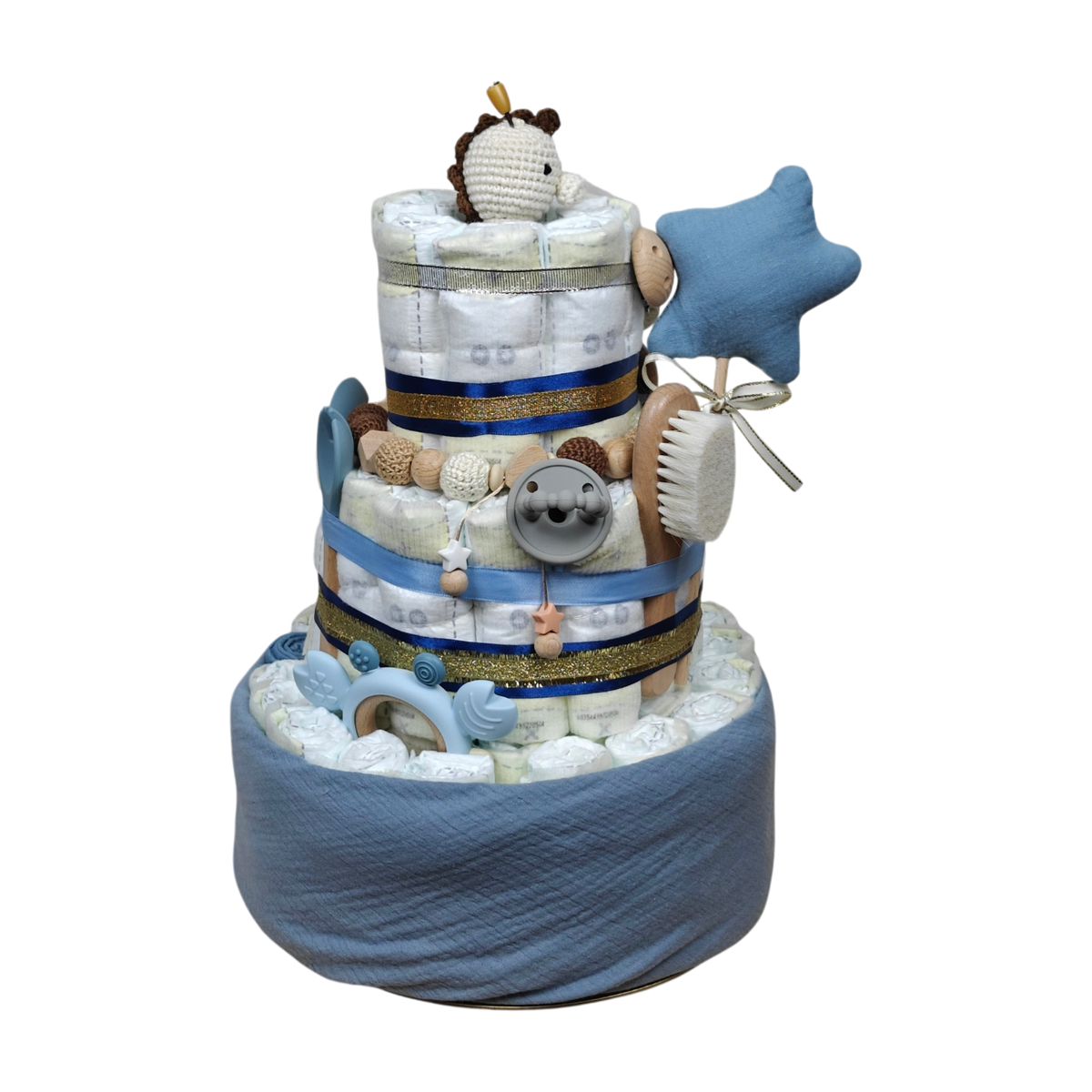 Magie de l'eau pour le gâteau de couches