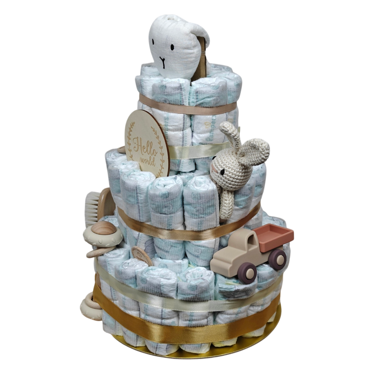 Gâteau de couches Schnuffel blanc