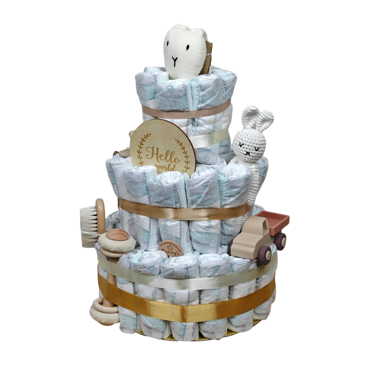 Windeltorte Schnuffel weiss