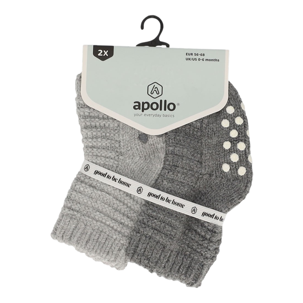 Babysocken 2er-Set Strick