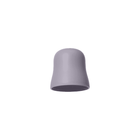 Capuchon de protection du BIBS Baby Fruit Sucker Grey dans la couleur Fossil Grey