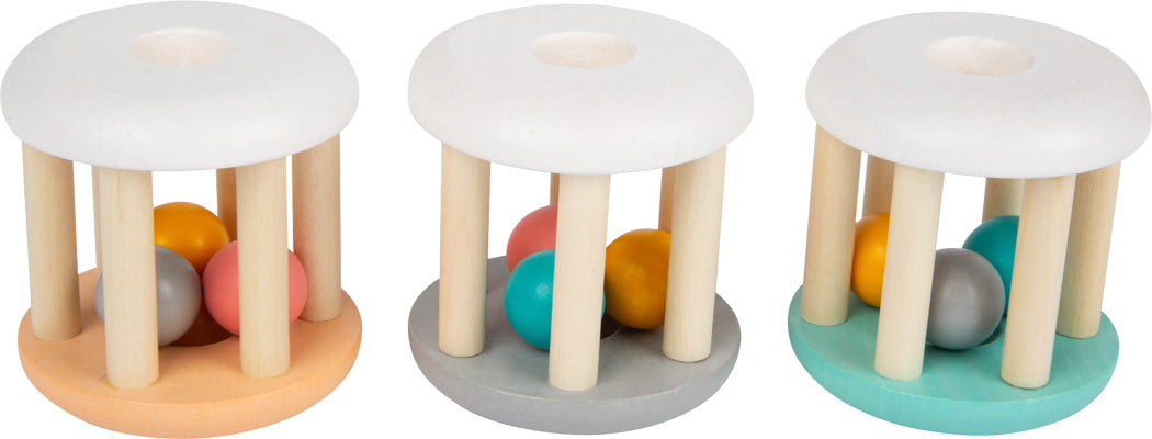 Bodenansicht des Baby Greifspielzeug Pastel 3er Set
