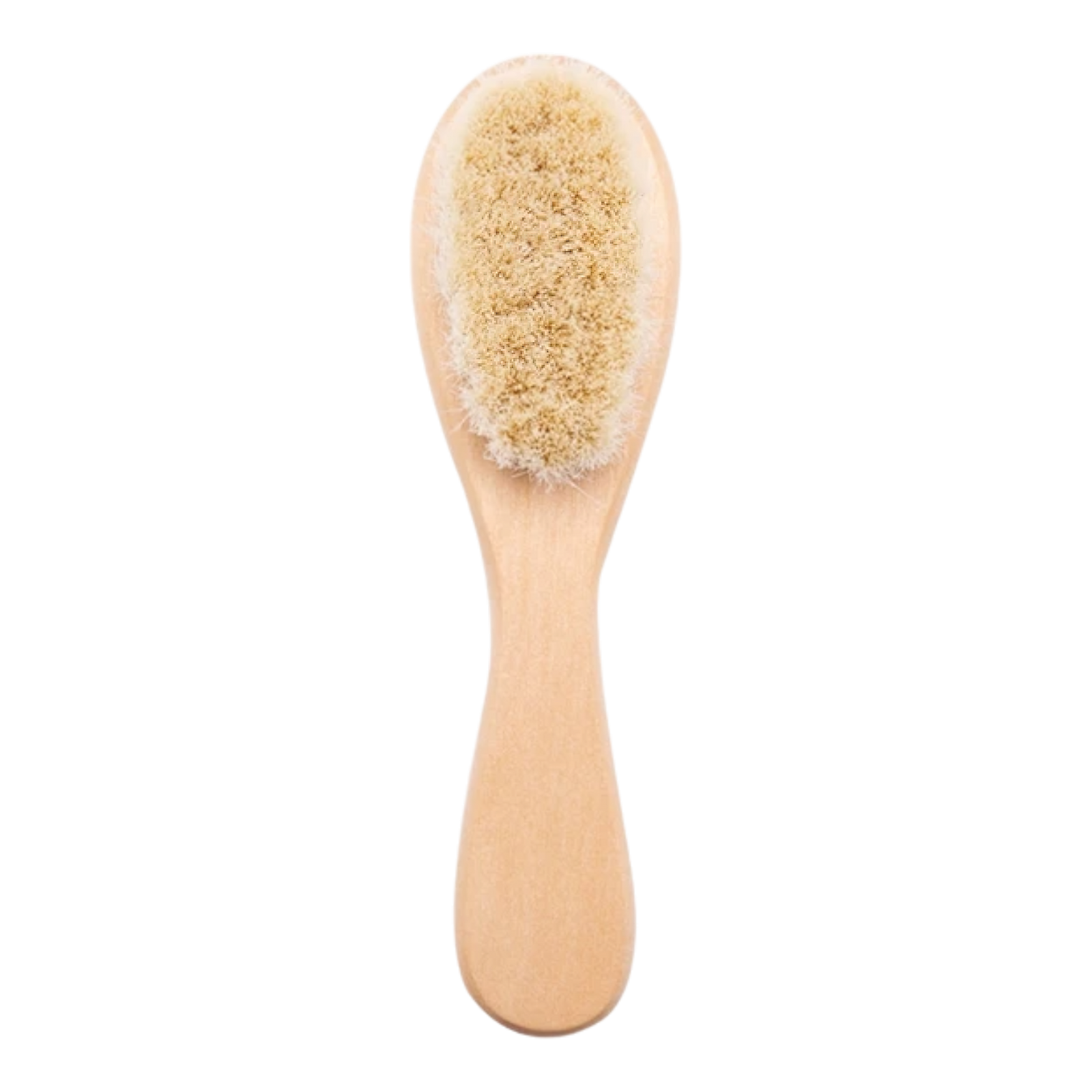 Die Hello World Haarbürste - Weichborsten [4x15cm] bietet sanfte Pflege mit weichen, leichten Borsten, die vor einem weißen Hintergrund stehen.