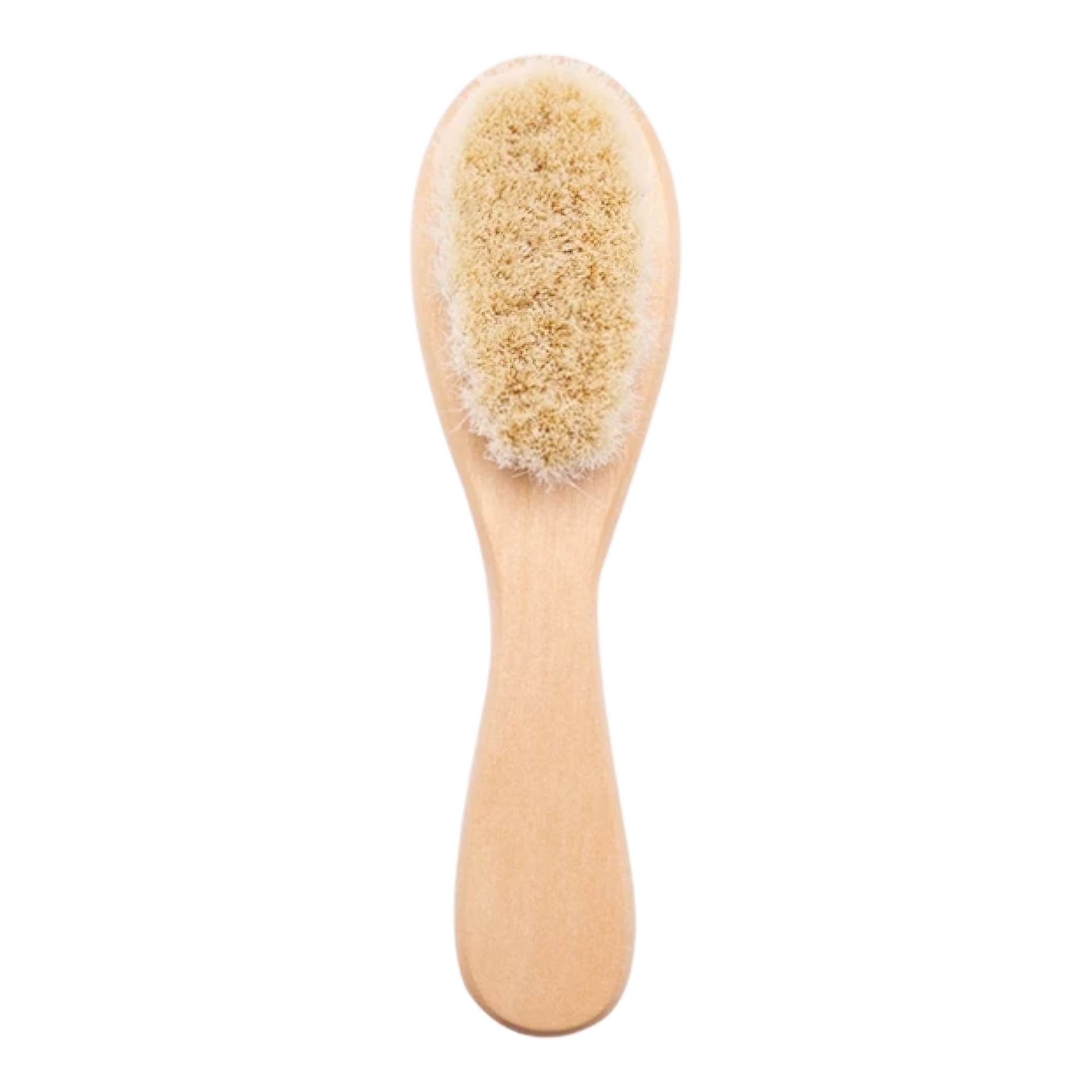 Die Hello World Haarbürste - Weichborsten [4x15cm] bietet sanfte Pflege mit weichen, leichten Borsten, die vor einem weißen Hintergrund stehen.