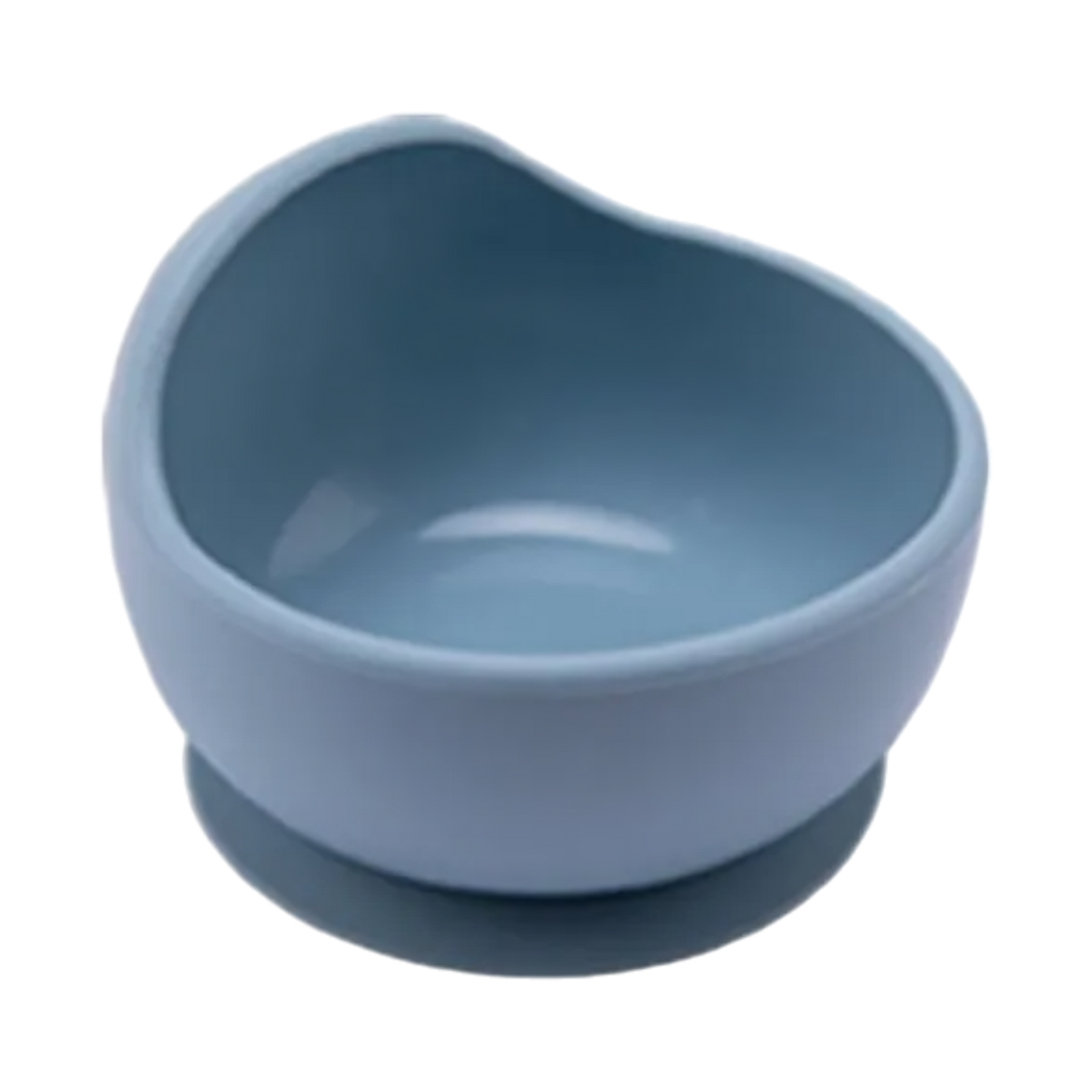 Die Schüssel rund Blau [12x8cm] von Hello World ist eine BPA-freie Silikonschüssel mit hohen, abgerundeten Seiten - ideal als Baby-Babyteller, um Verschütten zu verhindern.