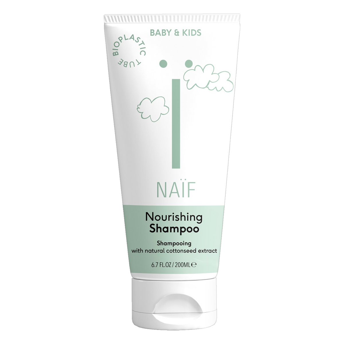Naïf Baby & Kids Hair Shampoo 200 ml for babies and children - gentle shampoo for sensitive baby skin