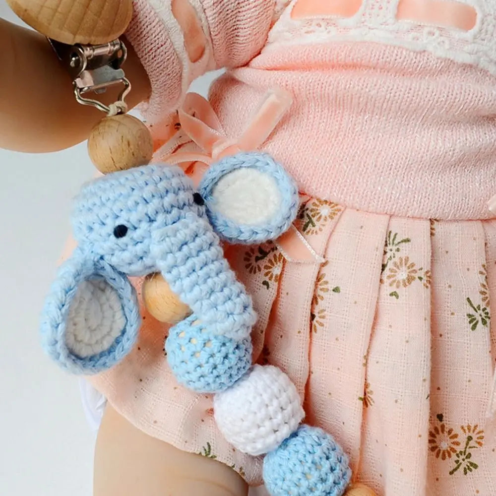 Schnullerkette Elefant