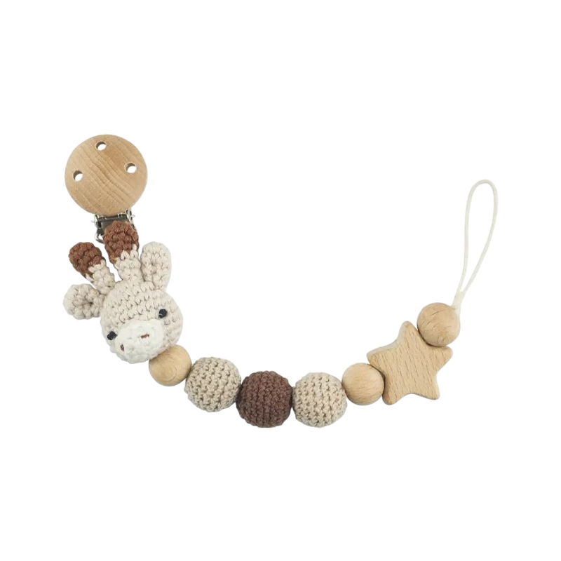 Schnullerkette Giraffe Natur