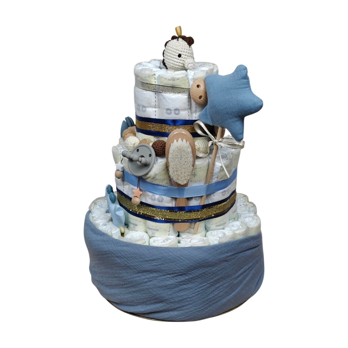 Magie de l'eau pour le gâteau de couches