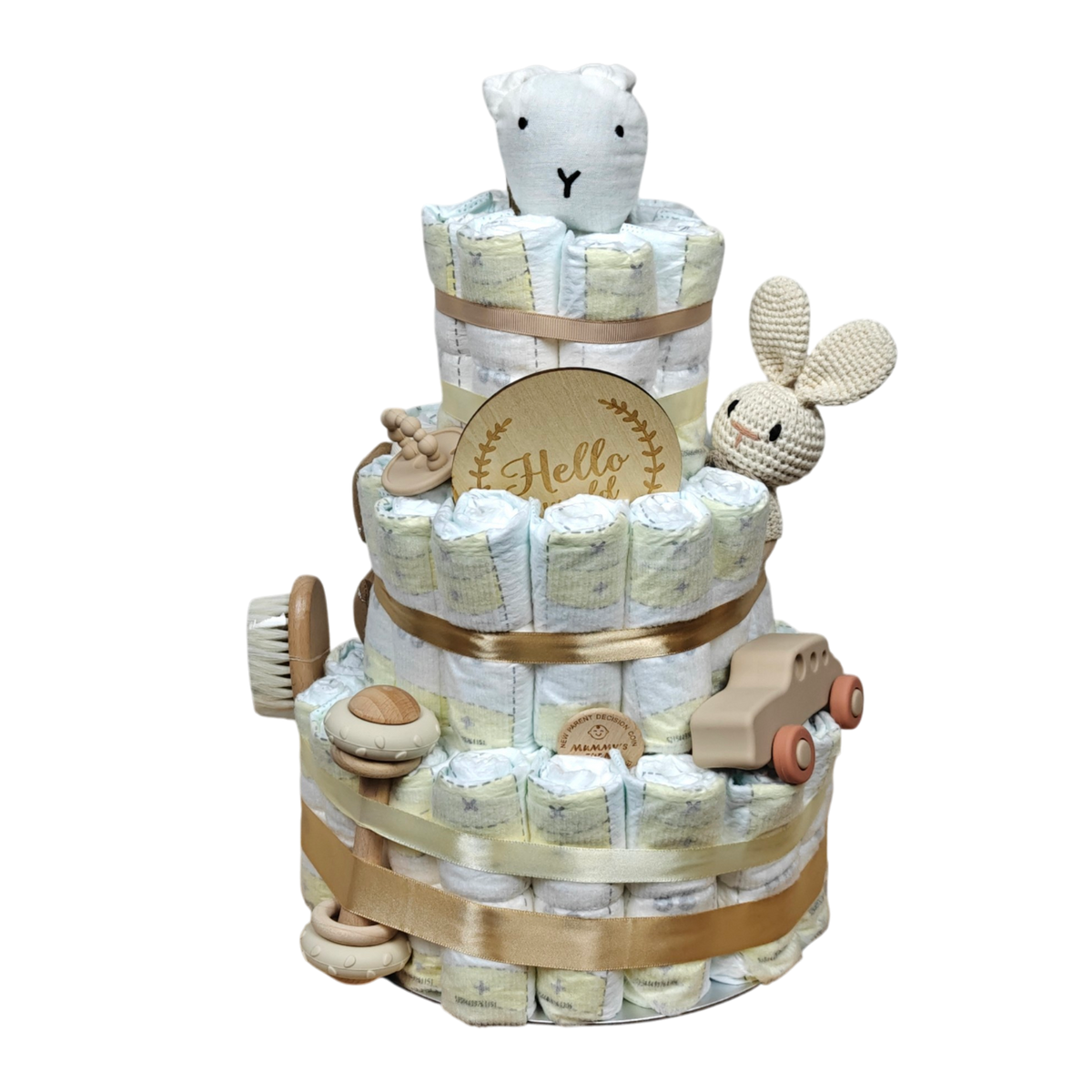 Windeltorte Schnuffel weiss