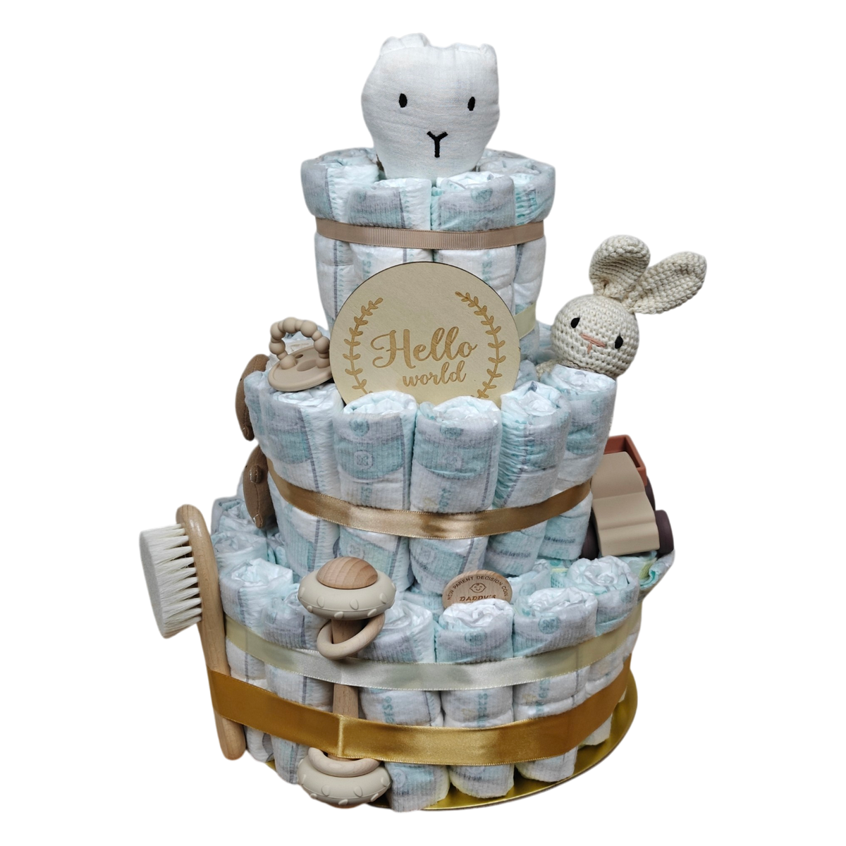 Gâteau de couches Schnuffel blanc