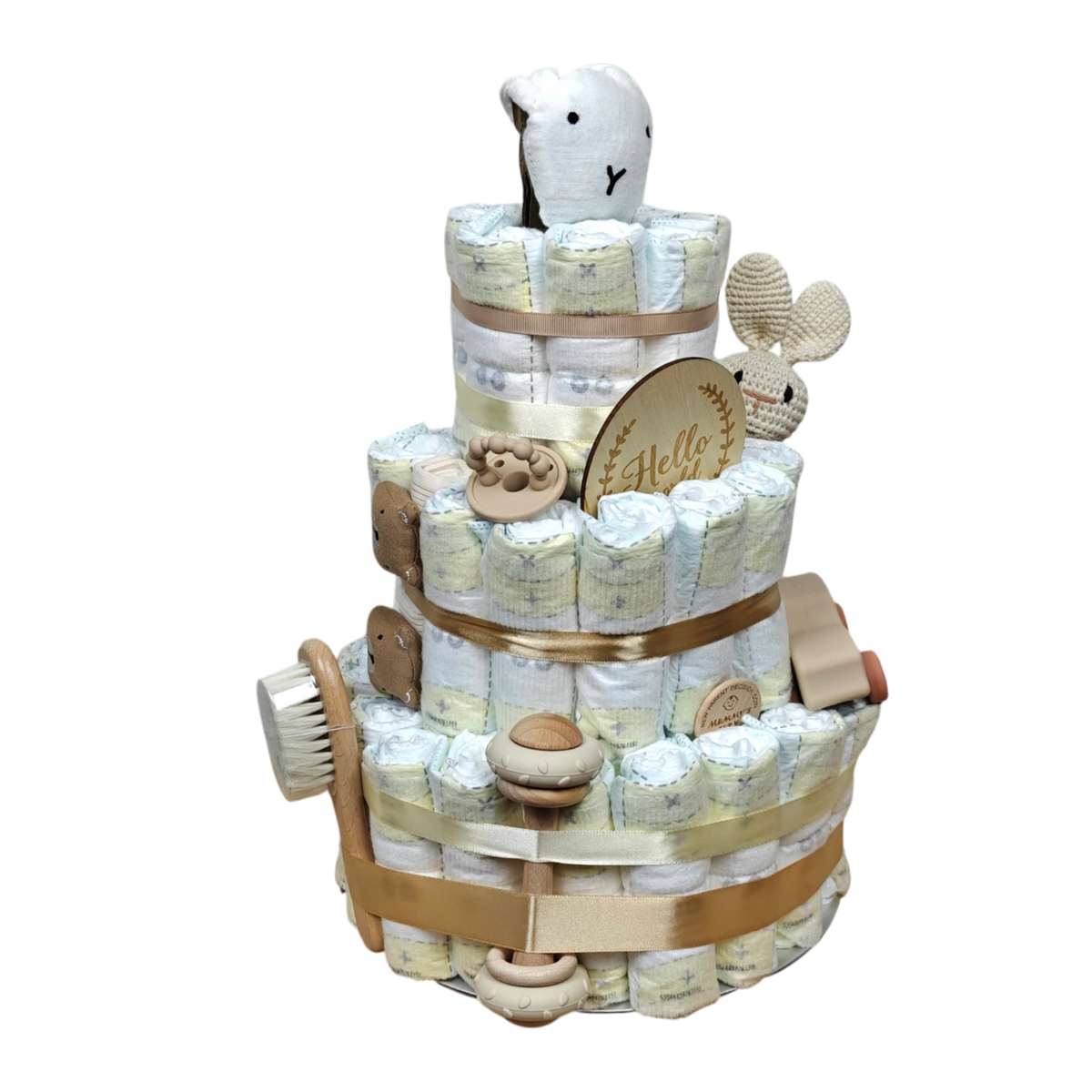 Windeltorte Schnuffel weiss