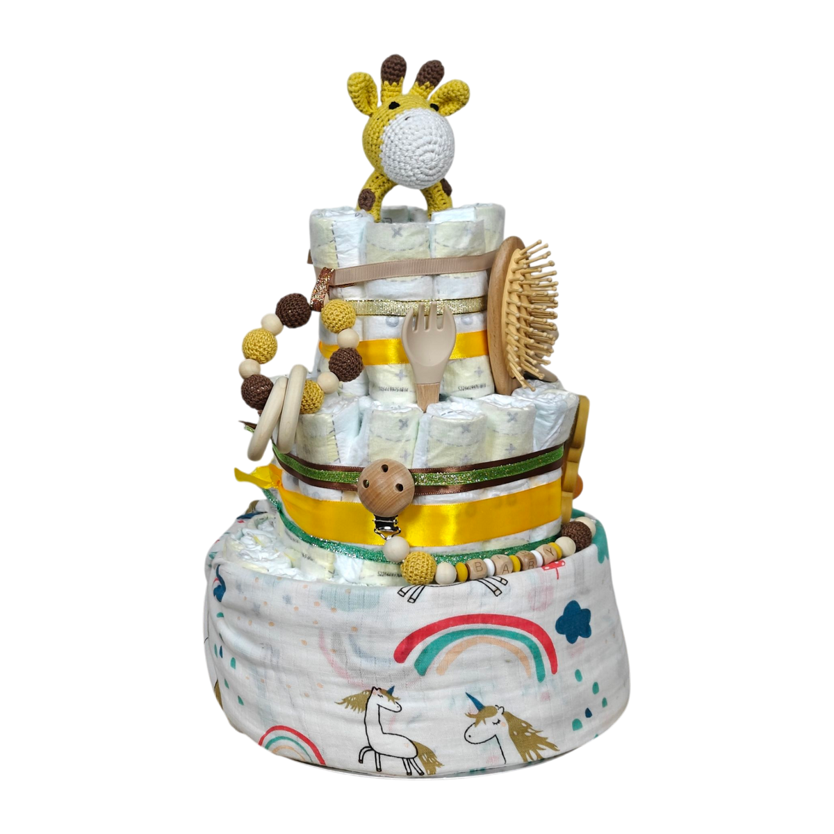 Windeltorte Giraffentraum [42x25cm]