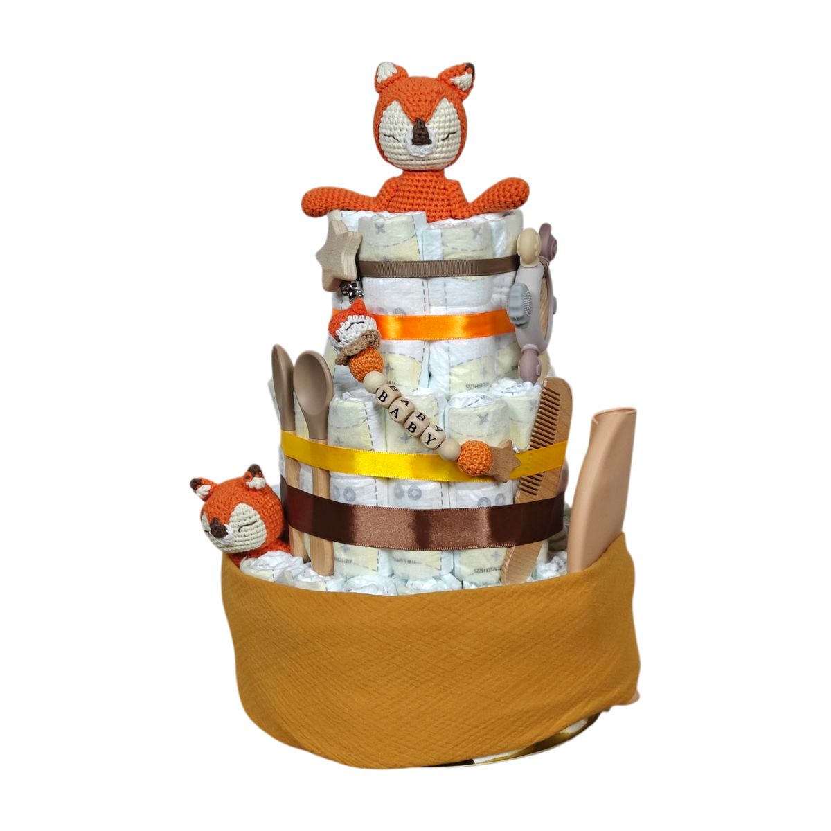 Windeltorte Fuchszauber [26x44cm]